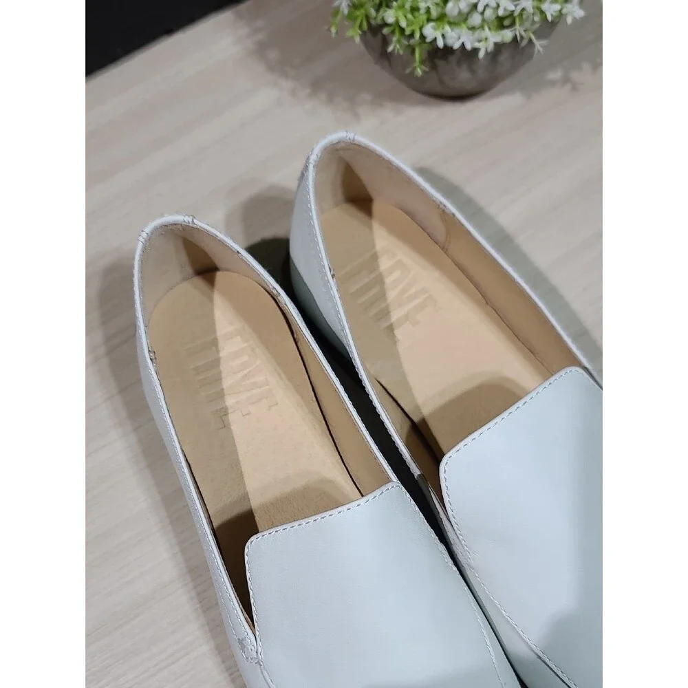 Frye Claire Venetian White Loafers - US Women's 7.5 NEW